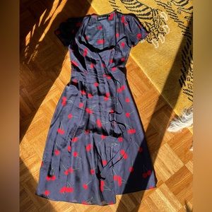 Realization Par The Teale Wild Cherry Dress